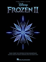 cover Frozen 2 piano sheet music cover